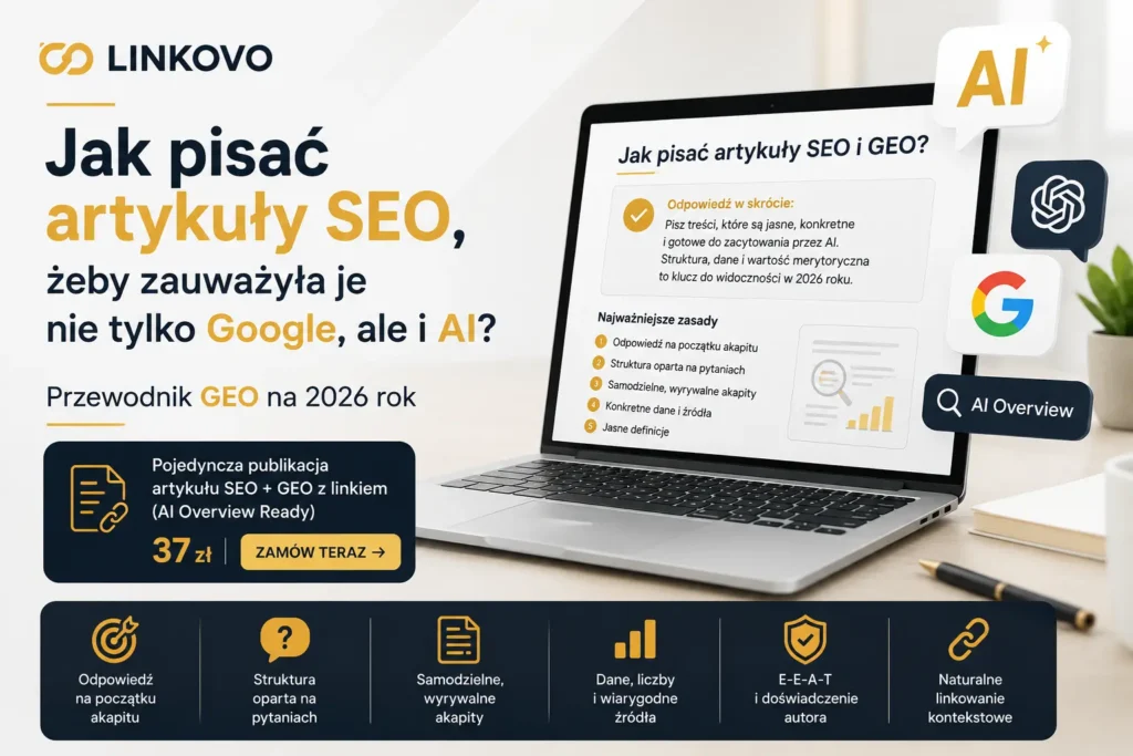 publikacja artykułów seo